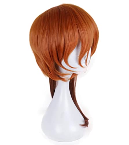 Anime Cosplay Costume Bungo Stray Dogs Chuya Nakahara Chuuya Orange Wig Heat Resistant Synthetic Hair Men Women Party Wigs von RUIRUICOS