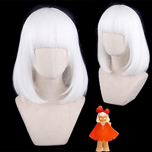 Anime Game Hatake Kakashi White Cosplay Wig Synthetic Hair Halloween Costume Party Play Wigs OneSize white15 von RUIRUICOS