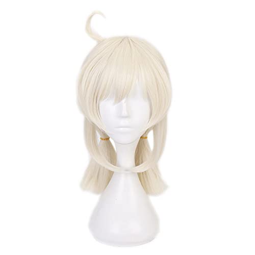 Anime Game Project Genshin Impact Klee Light Blonde Cosplay Wig Synthetic Hair Halloween Costume Party Wigs von RUIRUICOS