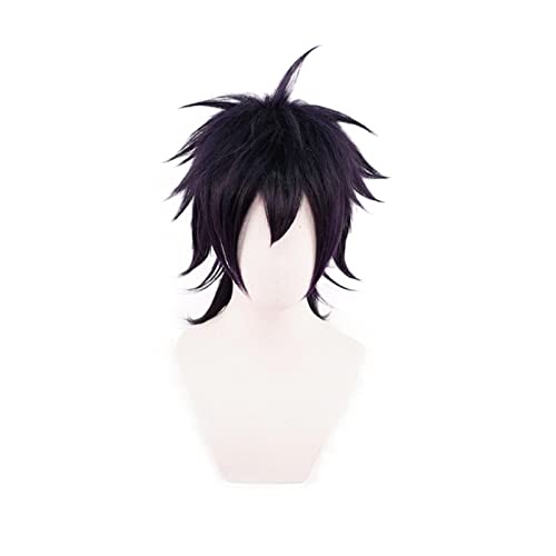 Anime Jojo's Bizarre Adventure Narancia Ghirga Wig Cosplay Costume Heat Resistant Synthetic Hair JOJO Short Wigs Halloween Party von RUIRUICOS