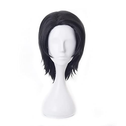 Anime Jujutsu Kaisen Otsukotsu Yta Short Black Hair Men Cosplay Wig + Wig Cap Synthetic Halloween Party Props Role Play von RUIRUICOS