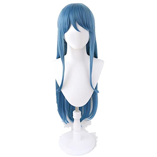 Anime Maizono Sayaka Long Blue Cosplay Wig Synthetic Hair + Wig Cap Party Role Play Girl Women von RUIRUICOS