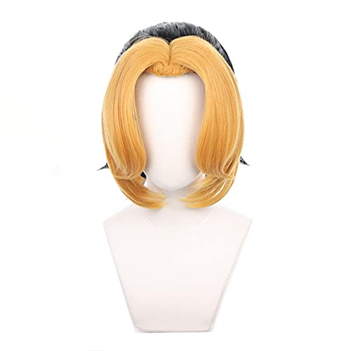 Anime Makio Cosplay Wigs Heat Resistant Synthetic Wigs Halloween Props von RUIRUICOS