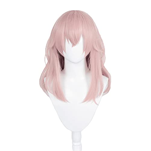 Anime My Dress Up Darling Shinju Inui Cosplay Wig Sajuna Inui Pink Long Women Hair Cos Name Role Play + Wig Cap von RUIRUICOS