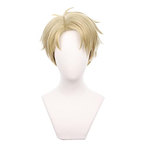 Anime Spy X Family Cosplay Loid Forger Wig Spy X Family Loid Forger Short Heat Resistant Wig + Wig Cap von RUIRUICOS