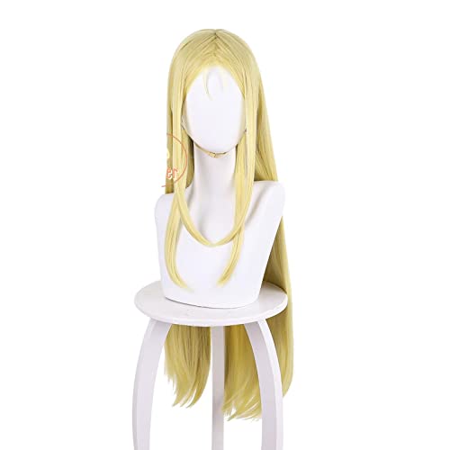 Anime Summer Time Rendering Ushio Kofune Cosplay Wig Blonde Long Hair Shinpei Ajiro Summertime Render Yellow Hair von RUIRUICOS