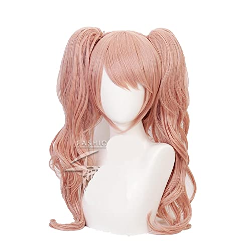 Anime Trigger Happy Havoc Enoshima Junko Cosplay Wig Pink Synthetic Hair Halloween Costume Party Wigs For Women von RUIRUICOS