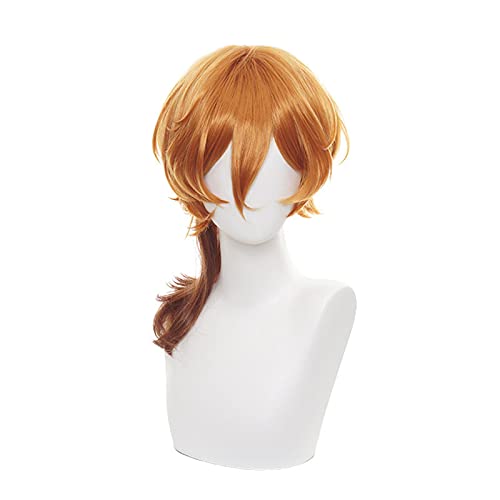 Chuya Nakahara Chuuya Wig Cosplay Costume Anime Bungo Stray Dogs Heat Resistant Synthetic Hair Role Play Wigs Peluca von RUIRUICOS