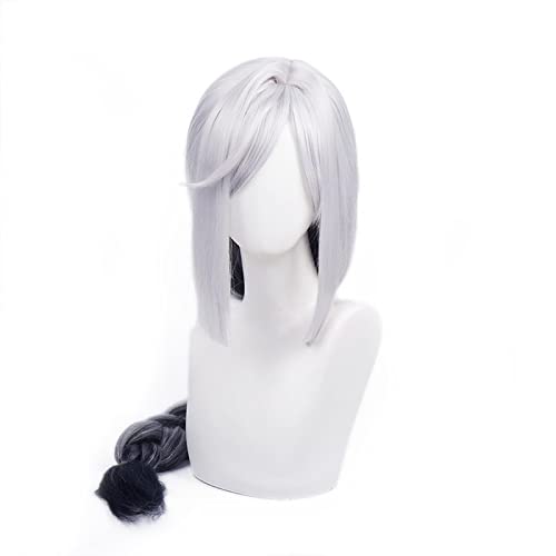 Game Genshin Impact Cosplay Cloud Retainer Cosplay Shen He Wig Dyeing Genshin Impact Cloud Retainer Shenhe Gradient von RUIRUICOS