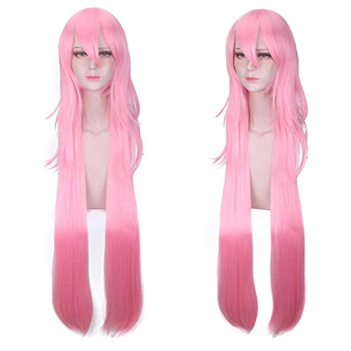 Honkai Impact 3 Cosplay Wig Bronya Zaychik Kiana Kaslana Fuka Yae Sakura Theresa Apocalypse Braiding Ponytails Long Fake Hair OneSize pink von RUIRUICOS