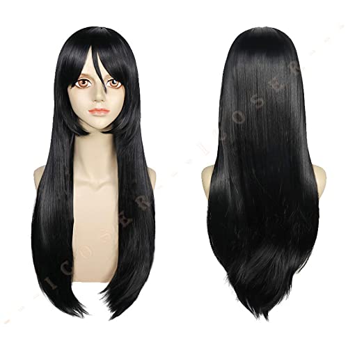 Jujutsu Kaisen Movie Orimoto Rika Cosplay Wig Long Black Hair Heat Resistant Synthetic Hair Girls Festival Party Cosplay Props von RUIRUICOS