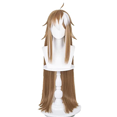 Miss Hina Wig Game Genshin Impact Ms Hina Cosplay Wig 100cm Long Straight Women Wigs Heat Resistant Synthetic Hair OneSize wig von RUIRUICOS