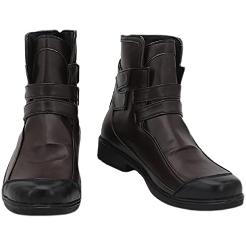 RUIRUICOS Ezreal Cosplay Boots High Heel PU Leather Shoes Halloween Cosplay Prop Custom Made 43 FemaleSize von RUIRUICOS