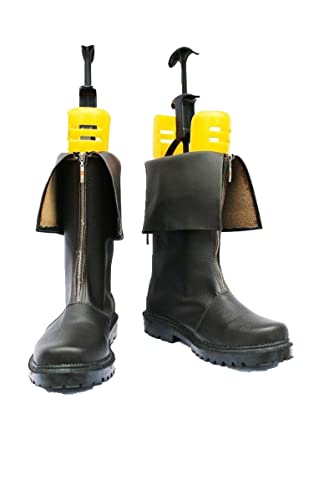 RUIRUICOS Final Fantasy VII FF7 Cloud Strife Cosplay Shoes Black Boots Custom Made 37 AS P von RUIRUICOS