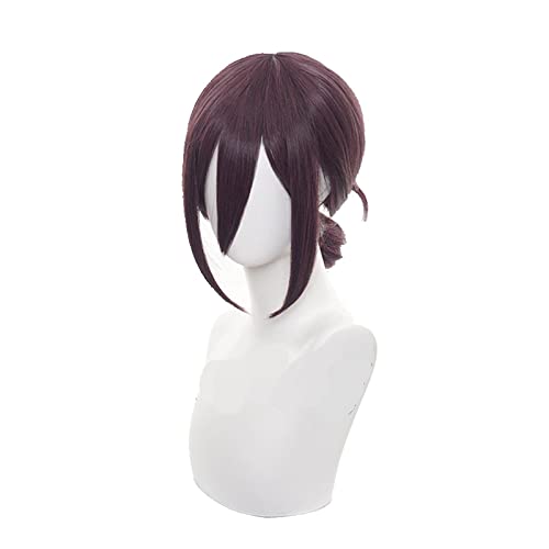 Reze Cosplay Wig Anime Chainsaw Man Purple Mixed Synthetic Hair Pelucas Halloween Carnival Party Costume Role Play von RUIRUICOS