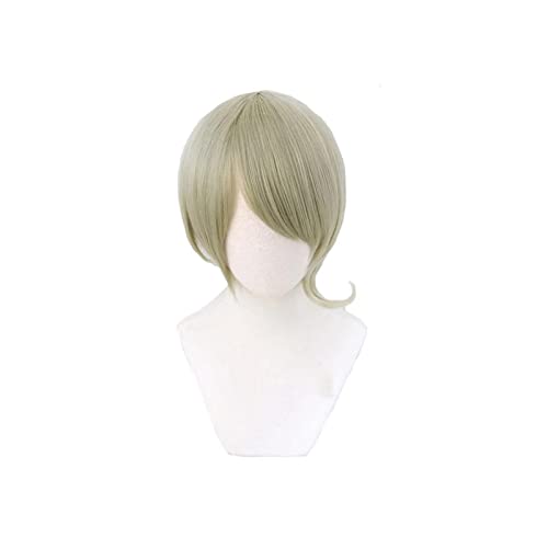 V3 Tojo Kirumi Mixed Color Cosplay Wigs Halloween Costume Wigs + Hairnet von RUIRUICOS