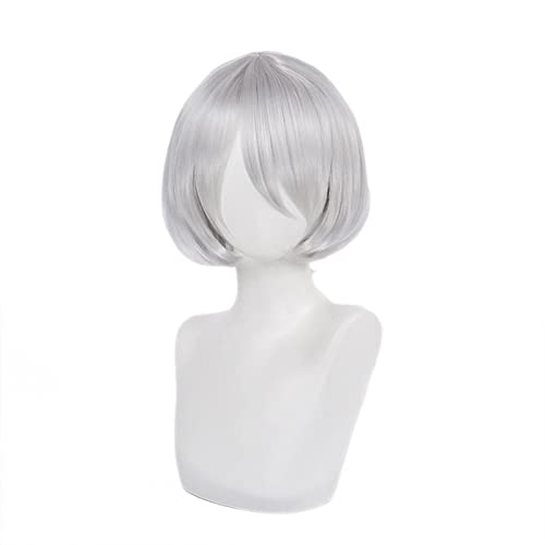 YoRHa No.2 Type B 2BYoRH 2A 9S 2B wig Cosplay Wig NieR:Automata Costume Play Wigs Costumes Hair +Wig Cap von RUIRUICOS