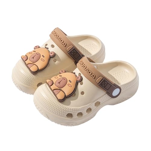 Kinder Clogs Dinosaurier Gartenschuhe Pantoffeln Clogs Pantoletten Sommer Unisex Hausschuhe Gartenschuhe Mädchen Jungen Strand Sandalen Slip On Flach Badeschuhe Gummi Gartenclogs Outdoor von RUITOTP