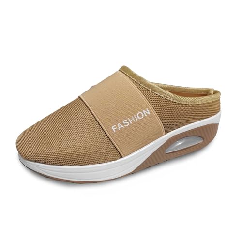 RUITOTP Orthopädische Schuhe Damen Air Cushion Slip On Hausschuhe Sommer Sandalen Mesh Atmungsaktiv Walkingschuhe Diabetiker Orthoback Schuhe Freizeit Leicht Schlupfschuhe Frauen RUITOTP Orthopädische Schuhe Damen Air Cushion Slip On Hausschuhe Sommer Sandalen Mesh Atmungsaktiv Walkingschuhe Diabetiker Orthoback Schuhe Freizeit Leicht Schlupfschuhe Frauen von RUITOTP