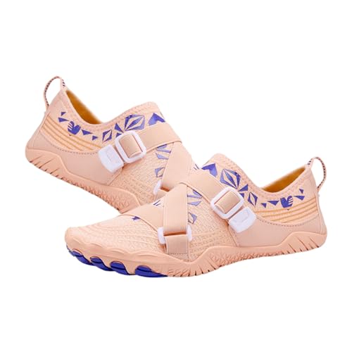 RUITOTP Unisex Barfußschuhe Outdoor Barfuss Traillaufschuhe Zehenschuhe mit Zero-Drop Solhe Damen Minimalistische Fitnessschuhe Herren Outdoor Wanderschuhe Traillaufschuhe Gr.36-48 von RUITOTP
