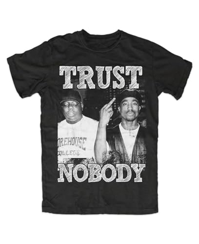 Trust Nobody T-Shirt Cult,Notorious B.I.G,2pac,eastcoast,Westcoast,Rap, Legend Black M von RUIdrSEDFG