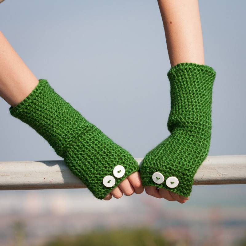 Grüne Handschuhe Häkeln Tasten Armstulpen/Herbst-Winter-Zubehör Apfelgrün-Handschuhe Mit Weißen /Fashion Zubehör Grüne Handschuhe Häkeln Tasten Armstulpen/Herbst-Winter-Zubehör Apfelgrün-Handschuhe Mit Weißen /Fashion Zubehör von RUKAMIshop