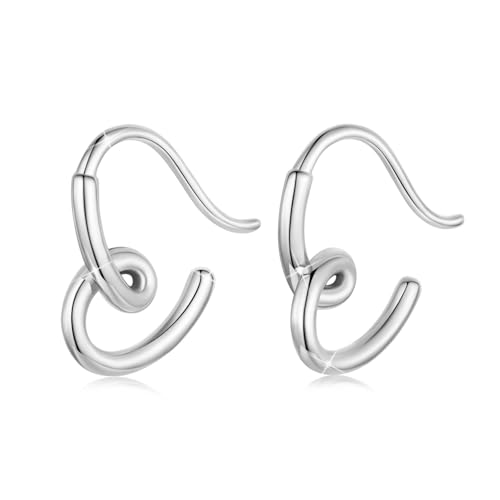 Minimalistische Herz-Creolen für Frauen, niedliche Creolen, zierliche Herzen, Schmuck, Metall, Kein Edelstein Minimalistische Herz-Creolen für Frauen, niedliche Creolen, zierliche Herzen, Schmuck, Metall, Kein Edelstein von RUKYF