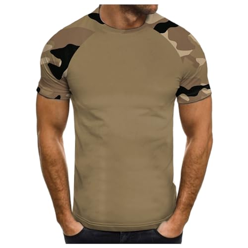 Camouflage T Shirt Herren Outdoor Tarn Sportshirt Manner T-Shirt Activewear Gym Shirt für Herren Muskelshirt Bequeme Fitness Training Gym Shirt Kurzarm Slim Fit Tshirt Sportbekleidung Camouflage T Shirt Herren Outdoor Tarn Sportshirt Manner T-Shirt Activewear Gym Shirt für Herren Muskelshirt Bequeme Fitness Training Gym Shirt Kurzarm Slim Fit Tshirt Sportbekleidung von RUMAOZIA