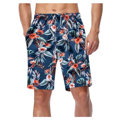 RUMAOZIA Badeshorts Herren Swimming Shorts Bedruckte Lässige Strandshorts Atmungsaktiv Schwimmhose mit 3D Print Grafik Strand Surf Board Shorts Schnell Trocknend Hawaii Kurze Hose Männer Jungen von RUMAOZIA