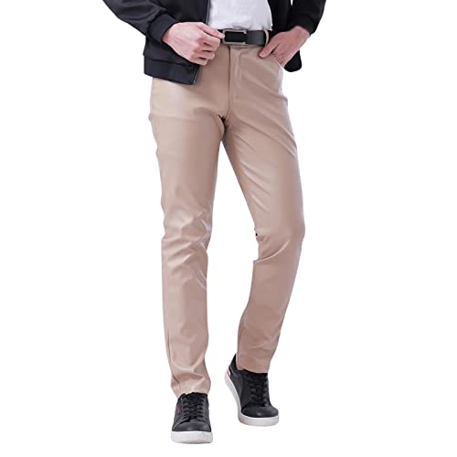 RUMAOZIA Herren Lederjeans Wetlook Hose Retro Lange PU Lederhose Stretch Pants Bequeme Winddicht bikerjeans einfarbig weich Basic Kunstlederhosen Slim Fit Disco Kostüm Männer Glanz Clubwear RUMAOZIA Herren Lederjeans Wetlook Hose Retro Lange PU Lederhose Stretch Pants Bequeme Winddicht bikerjeans einfarbig weich Basic Kunstlederhosen Slim Fit Disco Kostüm Männer Glanz Clubwear von RUMAOZIA