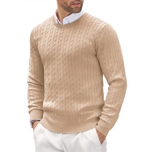 RUMAOZIA Herren Pullover mit Rundhalsausschnitt Strickpullover Feinstrick Winterpullover Sweater Männer Basic Warmer Strickpulli Slim Fit Knitted Shirt Einfarbig Oberteile Freizeit Sweatshirt RUMAOZIA Herren Pullover mit Rundhalsausschnitt Strickpullover Feinstrick Winterpullover Sweater Männer Basic Warmer Strickpulli Slim Fit Knitted Shirt Einfarbig Oberteile Freizeit Sweatshirt von RUMAOZIA