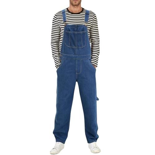 RUMAOZIA Latzhose Herren Arbeitshose Schutz-Latzhose Alle Jahreszeiten Arbeits-Latzhose Herren Jeans Latzhose Mit Taschen Jeans Latzhose Und Hosenträger Overall Workwear Pants RUMAOZIA Latzhose Herren Arbeitshose Schutz-Latzhose Alle Jahreszeiten Arbeits-Latzhose Herren Jeans Latzhose Mit Taschen Jeans Latzhose Und Hosenträger Overall Workwear Pants von RUMAOZIA