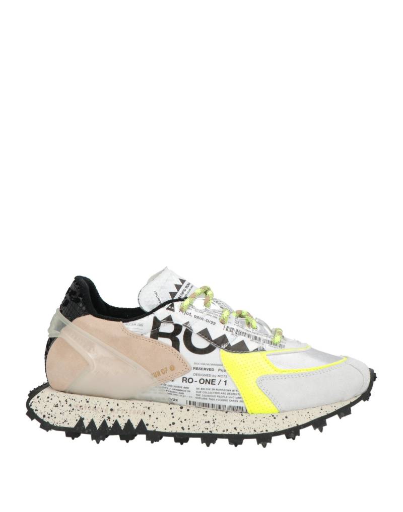 RUN OF Sneakers Damen Hellgrau von RUN OF