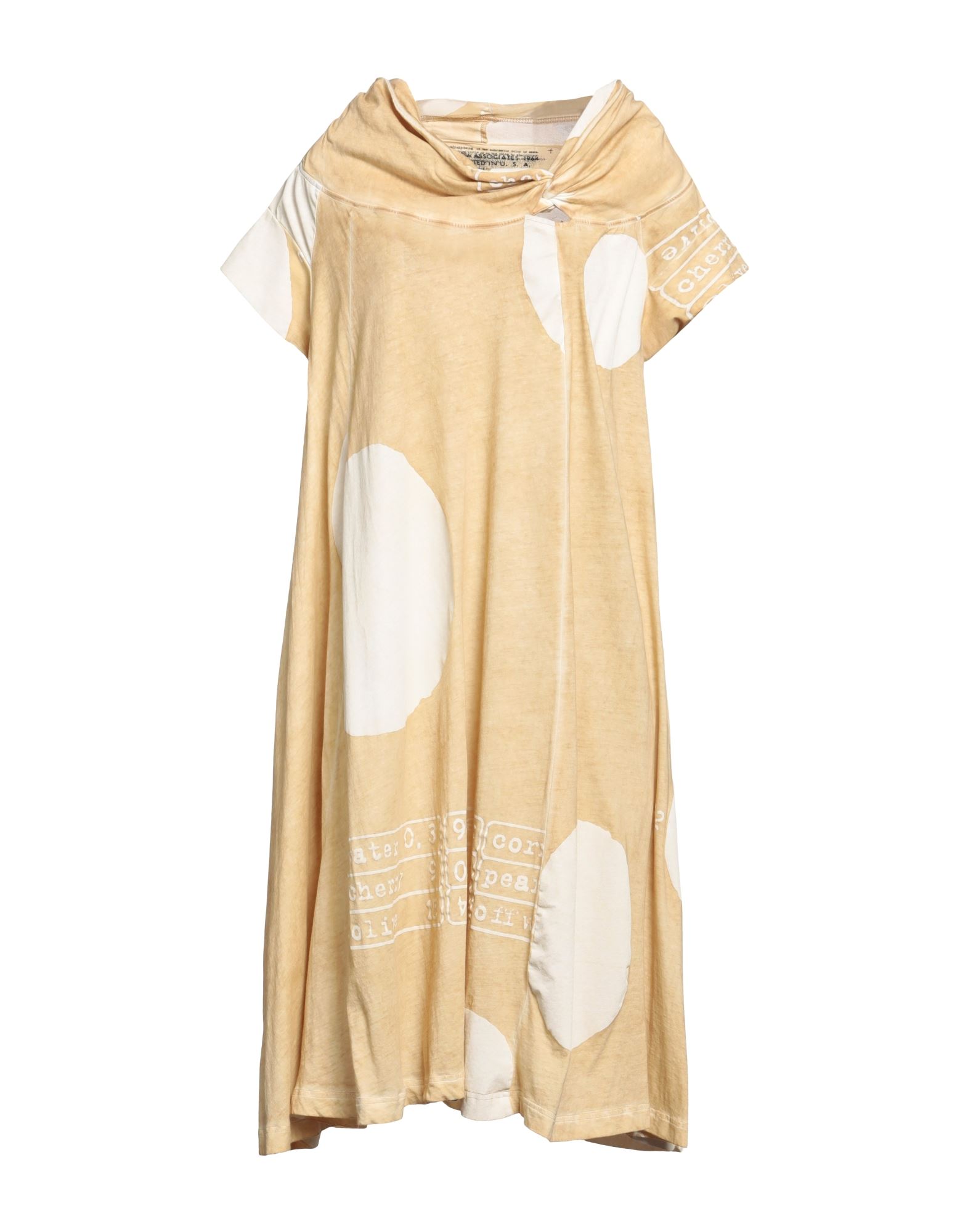 RUNDHOLZ Midi-kleid Damen Sand von RUNDHOLZ