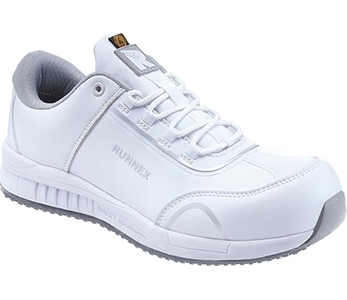 RUNNEX S3S-ESD-Sicherheitshalbschuhe Sportstar 5347 Weiß-43 von RUNNEX