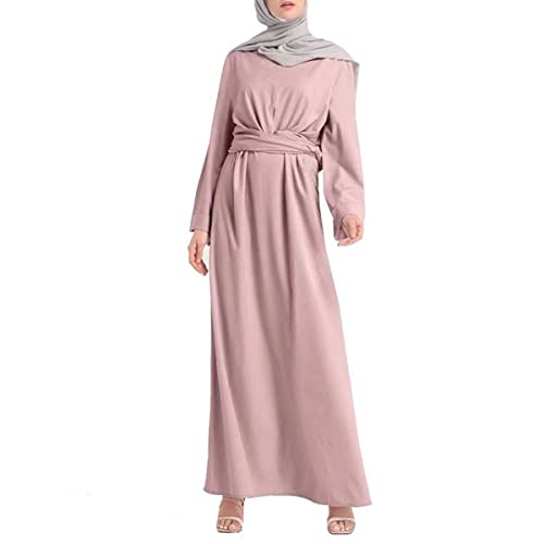 RUNYN Abaya Muslim Damen Gebetskleidung Muslimische Kleider Damen Hijab Kleid Abaya Jilbab gebetskleid islamische Kleidung Frauen von RUNYN