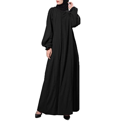 RUNYN Damen Muslimisches Kleid Ramadan Einteiliges Gebetskleid Abaya Dubai Full Cover Islam Robe African Turkey Kaftan von RUNYN