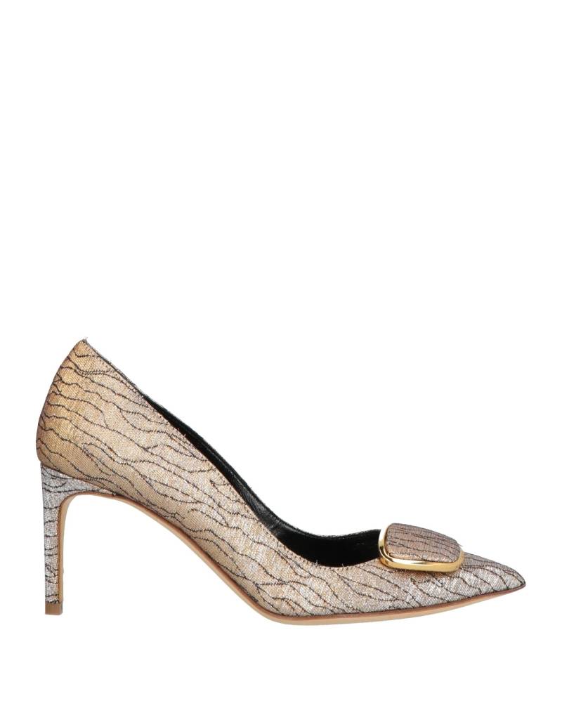 RUPERT SANDERSON Pumps Damen Gold von RUPERT SANDERSON