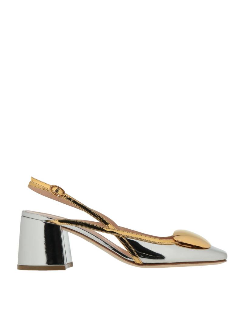RUPERT SANDERSON Pumps Damen Silber von RUPERT SANDERSON