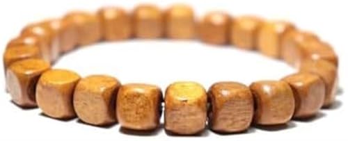 RURUR Wood Bead Bracelet Wooden Bracelet for Men Women Minimalist Geometric Strand Bracelet von RURUR
