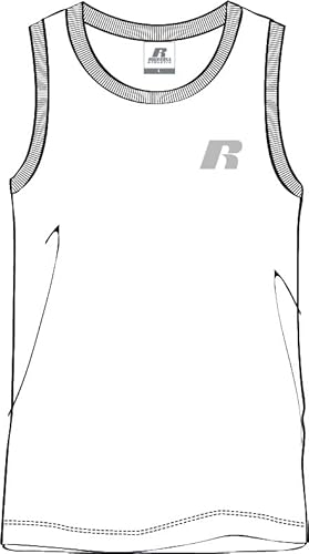 RUSSELL ATHLETIC A20021-UW-001 Singlet Vest Herren White Größe M von RUSSELL ATHLETIC