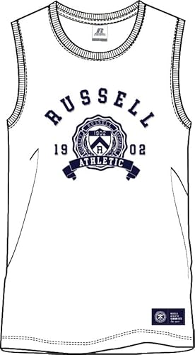 RUSSELL ATHLETIC A30511-UW-001 YALE2-SINGLET Vest Herren White Größe 3XL RUSSELL ATHLETIC A30511-UW-001 YALE2-SINGLET Vest Herren White Größe 3XL von Russell Athletic