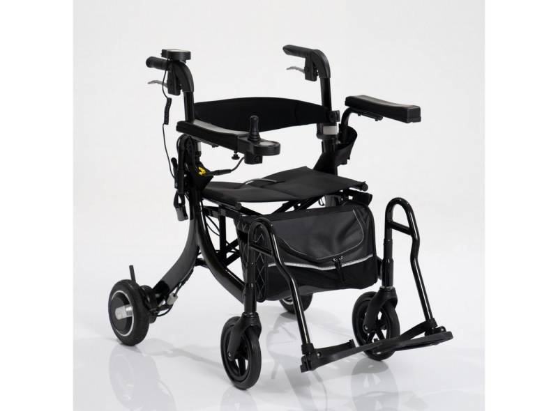 RUSSKA Elektrischer Rollator Moving Star All-in-One: Rollator & Rollstuhl von RUSSKA