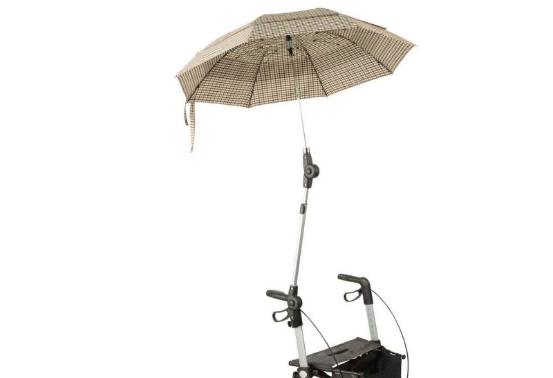 RUSSKA Rollator Regenschirm zum Rollator - Beige von RUSSKA