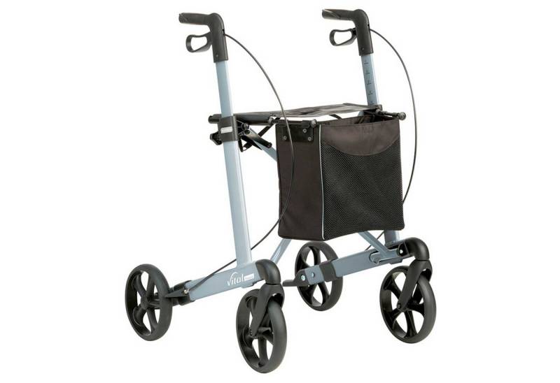 RUSSKA Rollator Russka Rollator Vital Classic - Eisblau 54 cm Sitzhöhe von RUSSKA