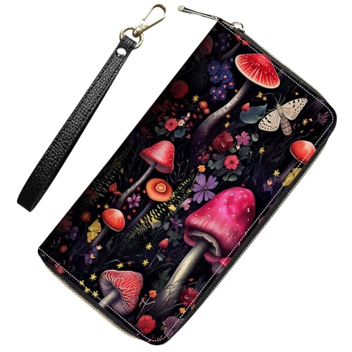 RUUHLJLET Damen-Geldbörse, RFID-blockierend, großes Fassungsvermögen, Geldbörse FBA-XRH-07, Minimalistisch von RUUHLJLET