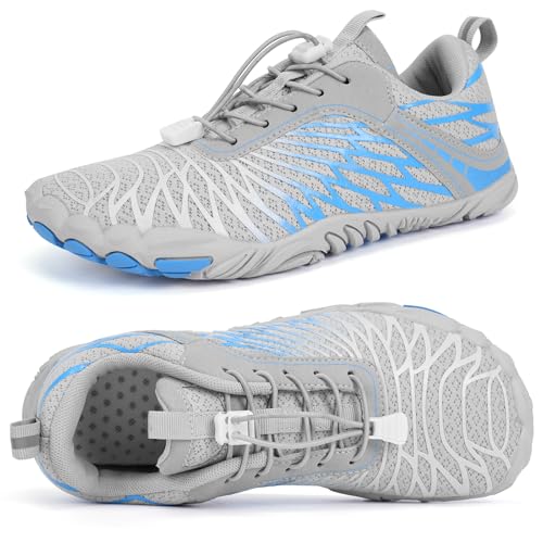 RUYI Barfußschuhe Damen Herren Barfussschuhe Minimalistische Traillaufschuhe Atmungsaktiv Walkingschuhe mit Breiter Zehenbox & Zero-Drop Sohle - Unterstützt einen Gesunden Gang RUYI Barfußschuhe Damen Herren Barfussschuhe Minimalistische Traillaufschuhe Atmungsaktiv Walkingschuhe mit Breiter Zehenbox & Zero-Drop Sohle - Unterstützt einen Gesunden Gang von RUYI