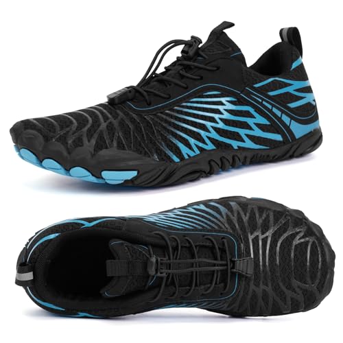 RUYI Barfußschuhe Damen Herren Barfussschuhe Minimalistische Traillaufschuhe Atmungsaktiv Walkingschuhe mit Breiter Zehenbox & Zero-Drop Sohle - Unterstützt einen Gesunden Gang RUYI Barfußschuhe Damen Herren Barfussschuhe Minimalistische Traillaufschuhe Atmungsaktiv Walkingschuhe mit Breiter Zehenbox & Zero-Drop Sohle - Unterstützt einen Gesunden Gang von RUYI