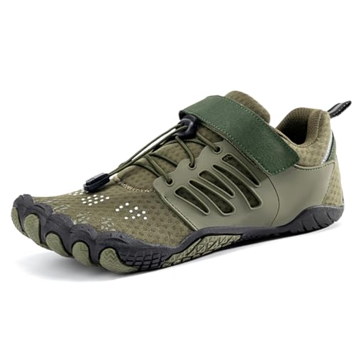 RUYI Unisex Barfußschuhe Damen Herren Traillaufschuhe, Weich Leicht Barfussschuhe Fitnessschuhe Atmungsaktiv Zehenschuhe mit Zero-Drop Solhe & Breiter Zehenbox RUYI Unisex Barfußschuhe Damen Herren Traillaufschuhe, Weich Leicht Barfussschuhe Fitnessschuhe Atmungsaktiv Zehenschuhe mit Zero-Drop Solhe & Breiter Zehenbox von RUYI