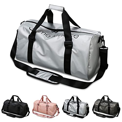 Sporttasche Reisetasche für Damen und Herren, Sporttasche mit Schuhfach und Nassfach, Leichte Wasserdicht Sport Duffel Bag Weekender Tasche Trainingstasche für Sport Gym Reise Yoga von RUYI